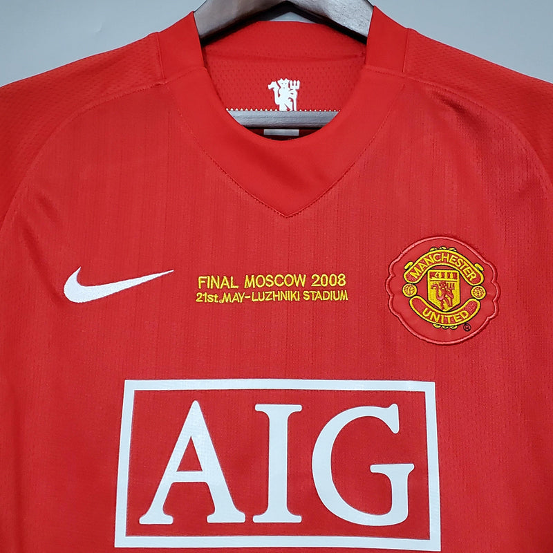 Camisa Retrô Manchester United 2007/08