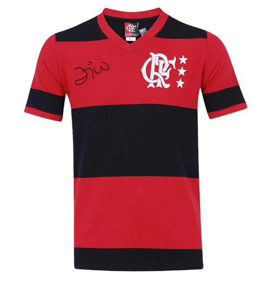 Camisa Flamengo Zico Retrô Libertadores