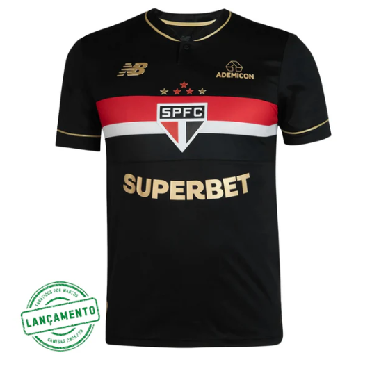 Camisa São Paulo Jogador - Lançamento 25/26