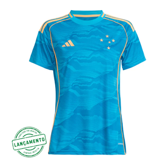 Camisa Cruzeiro Feminina - lançamento 25/26