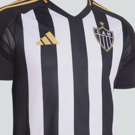 Camisa Atlético Mineiro Torcedor Clássica - Lançamento 25/26