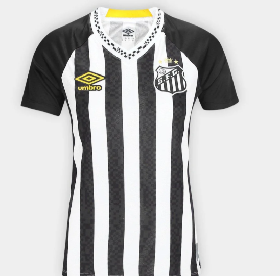 Camisa Santos Torcedor Feminina - Lançamento 25/26