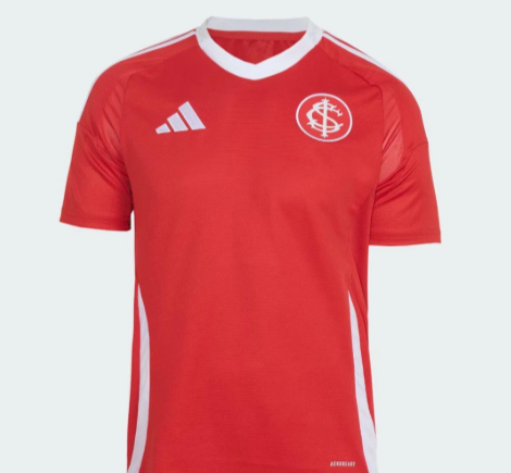 Camisa Internacional Torcedor Vermelha - Lançamento 25/26