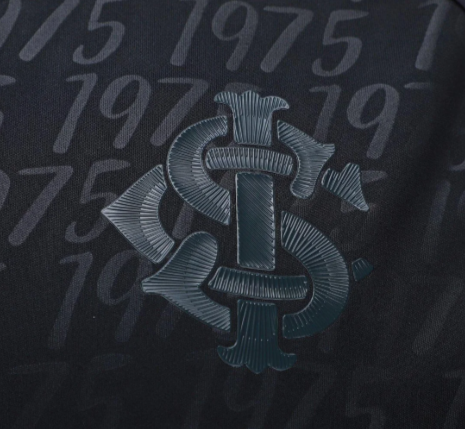 Camisa Internacional Torcedor Preta - Lançamento 25/26
