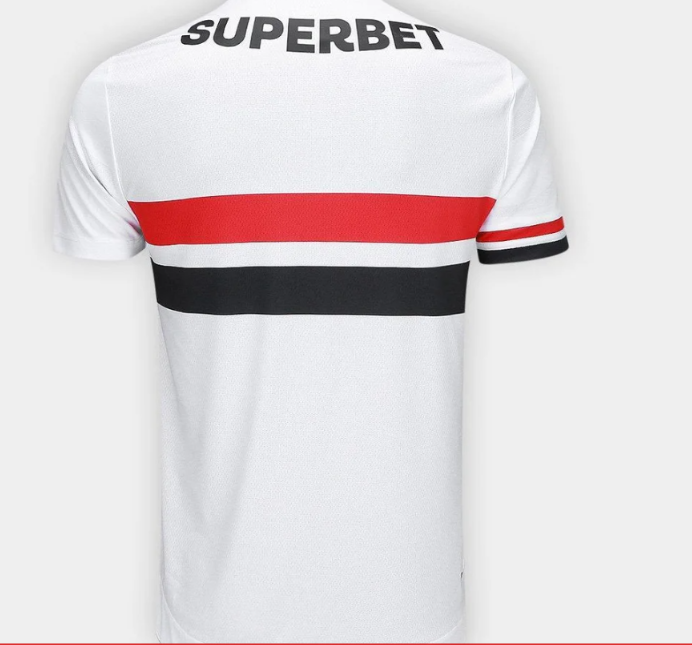 Camisa Torcedor São Paulo Branca - Lançamento 25/26