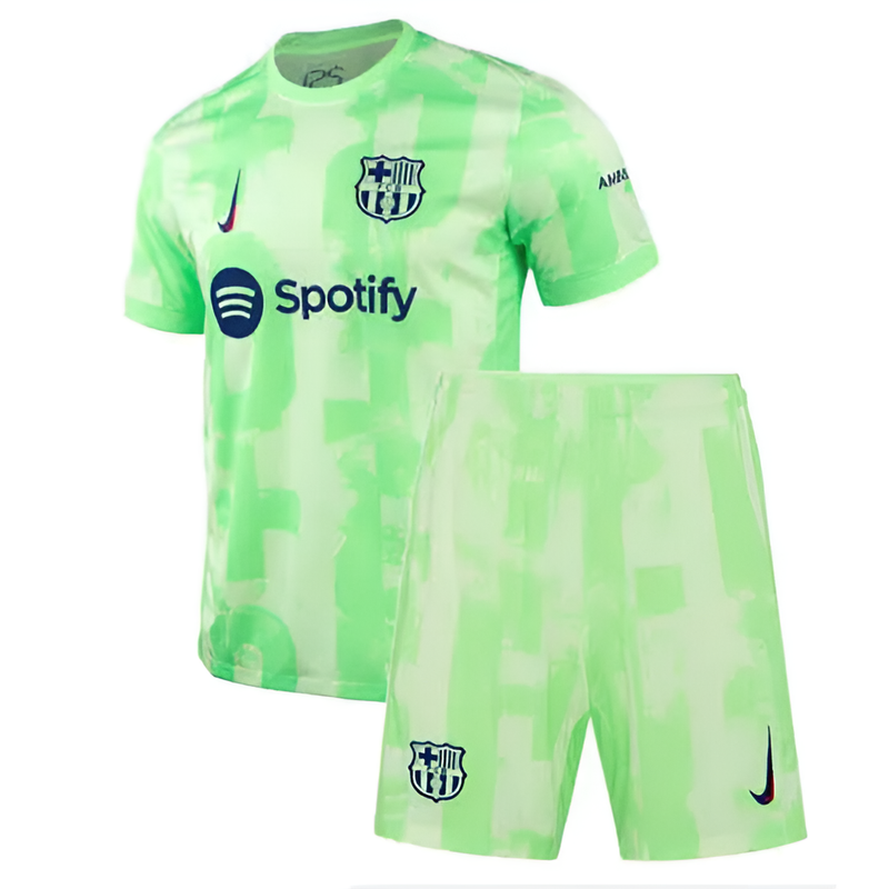 Conjunto Infantil Barcelona 24/25 Third
